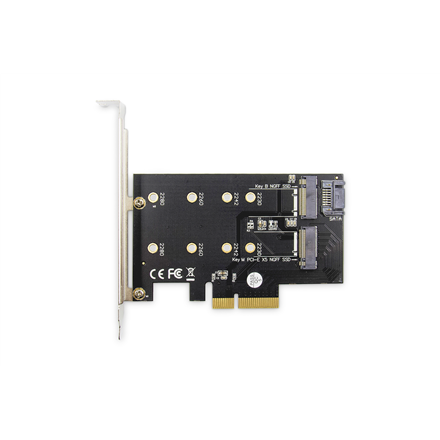 Digitus M.2 NGFF / NVMe SSD PCI Express 3.0 (x4) Add-On Card 	DS-33170