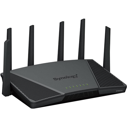 Synology RT6600ax Ultra-fast and Secure Wireless Router for Homes Synology Ultra-fast and Secure Wireless Router for Homes  RT6600ax 802.11ax