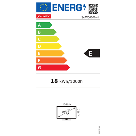 Allview 24ATC6000-H 24“ (61cm) HD Ready LED TV