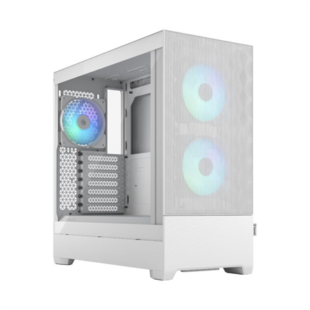 Fractal Design Pop Air RGB White TG Clear Tint