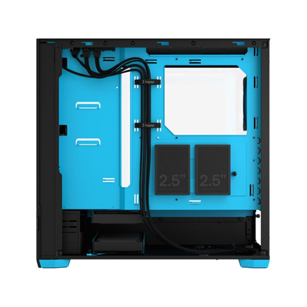 Fractal Design Pop Air RGB  Cyan Core TG Clear Tint