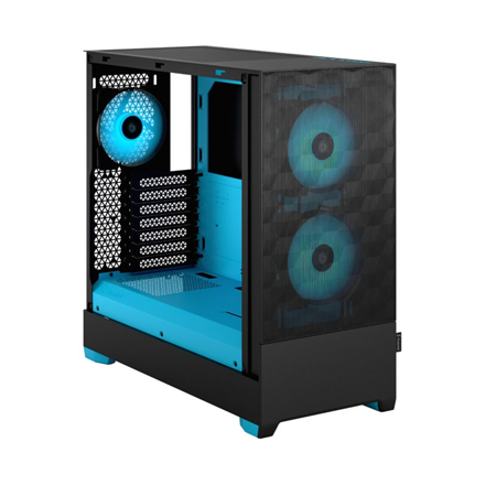 Fractal Design Pop Air RGB  Cyan Core TG Clear Tint