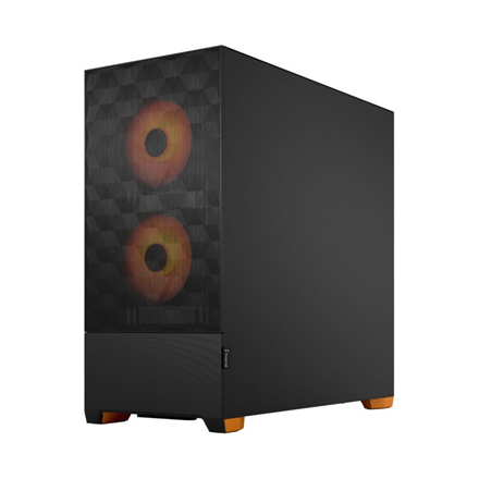 Fractal Design Pop Air RGB Orange Core TG Clear Tint
