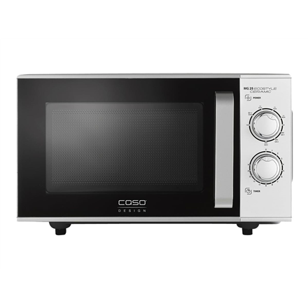 Caso | Ceramic Microwave Oven with Grill | MG 25 Ecostyle | Free standing | 25 L | 900 W | Grill | S