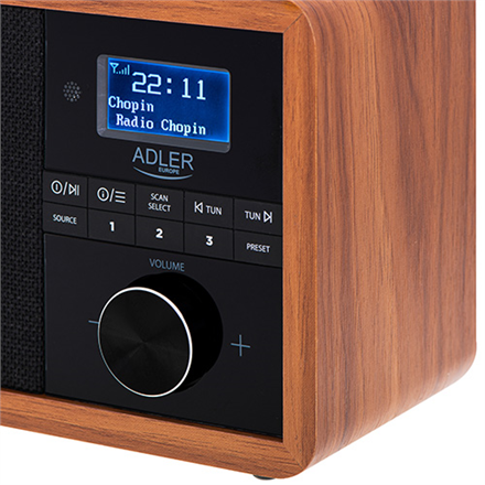 Adler Radio DAB+ Bluetooth AD 1184	 Display LCD