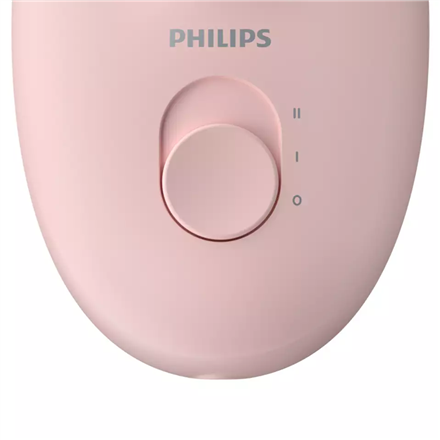 Philips Corded Compact Epilator BRE285/00 Satinelle Essential White/Pink