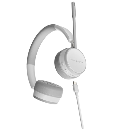 Energy Sistem Wireless Headset Office 6 White (Bluetooth 5.0