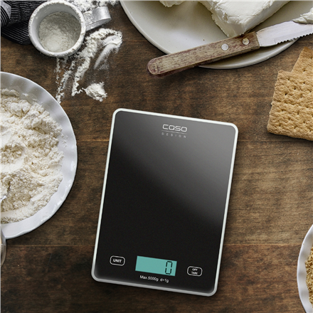 Caso Kitchen scale Slim Maximum weight (capacity) 5 kg