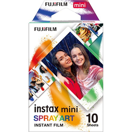 Fujifilm Instax Mini Art Spray Sheet (10pl) Instant Film 54 x 86 mm