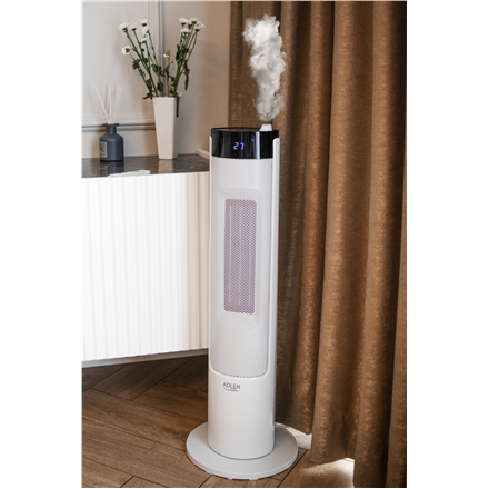 Adler Tower Fan Heater with Humidifier AD 7730 Ceramic