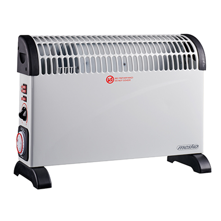 Mesko Convector Heater with Timer and Turbo Fan MS 7741w 2000 W