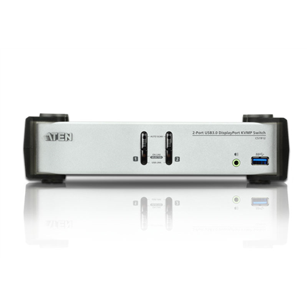 Aten CS1912 2-Port USB 3.0 DisplayPort KVMP™ Switch (Cables included)