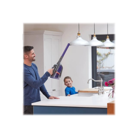 BLACK & DECKER Vacuum Cleaner | BHHV520BFP-QW | Cordless operating | 18 V | Black/Purple