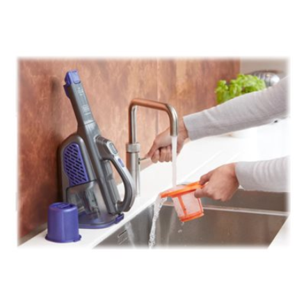 BLACK & DECKER Vacuum Cleaner | BHHV520BFP-QW | Cordless operating | 18 V | Black/Purple
