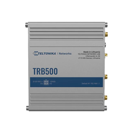 Industrial 5G Gateway | TRB500 | No Wi-Fi | Mbit/s | 10/100/1000 Mbps Mbit/s | Ethernet LAN (RJ-45) 