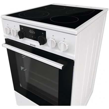 Gorenje Cooker GECS5C70WA Hob type Vitroceramic