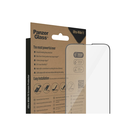 PanzerGlass | Screen protector | Apple | iPhone 14/13/13 Pro | Tempered Glass | Transparent | Finger