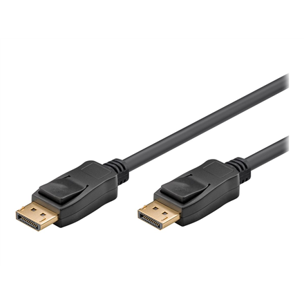 Goobay DisplayPort Connector Cable 1.4 49970 Black