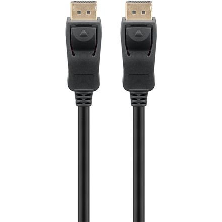Goobay DisplayPort Connector Cable 1.4 49970 Black