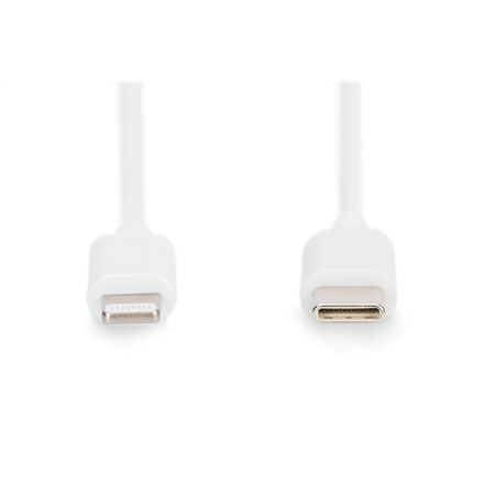 Digitus Lightning to USB-C data/charging cable DB-600109-020-W USB-C to Lightning