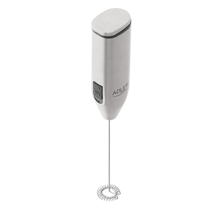 Adler Milk frother with a stand AD 4500 Stainless Steel
