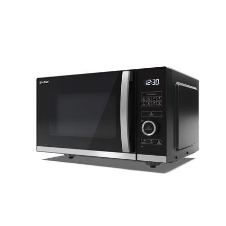 Sharp Microwave Oven YC-QS254AE-B Free standing 25 L 900 W Black