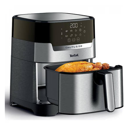 TEFAL Air Fryer with Grill EY505D15 Power 1400 W