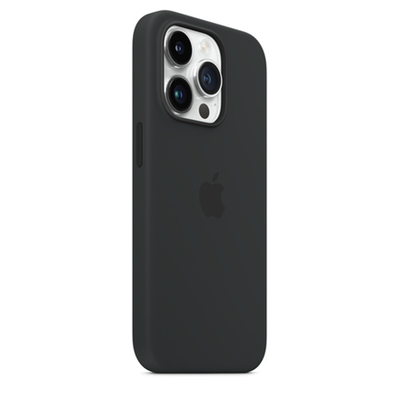 Apple 14 Pro Silicone Case with MagSafe Midnight