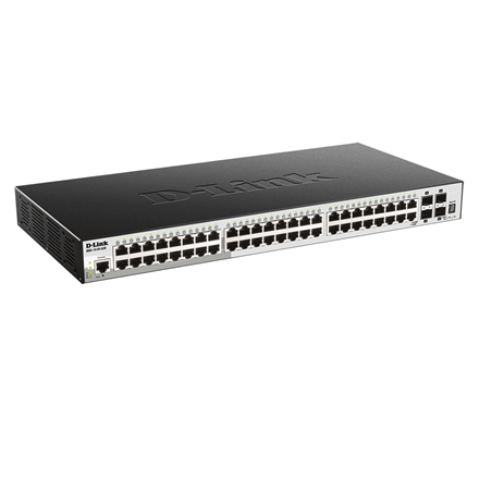 D-Link Stackable Smart Managed Switch with 10G Uplinks DGS-1510-52X/E	 Managed L2