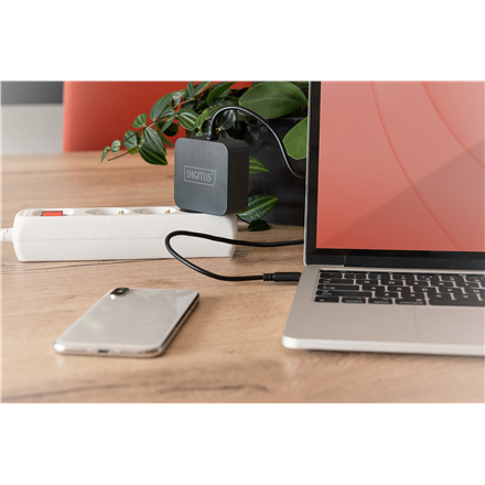 Digitus Notebook Charger USB-C Power supply 65W PD3.0 DA-10071	 1.2 m