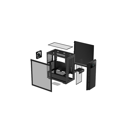 Deepcool MESH DIGITAL TOWER CASE CH510 Side window