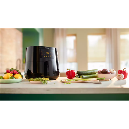 Philips | HD9270/90 Essential | Air Fryer XL | Power 2000 W | Capacity 6.2 L | Black