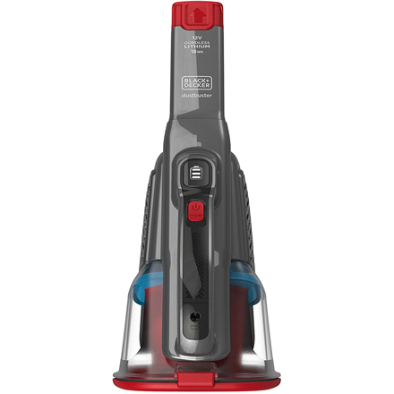 BLACK & DECKER Vacuum Cleaner | BHHV315B-QW | Cordless operating | Handstick | 12 V | Gray/Red