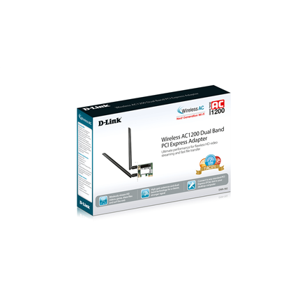 D-Link DWA-582 Wireless 802.11n Dual Band PCIe Desktop Adapter