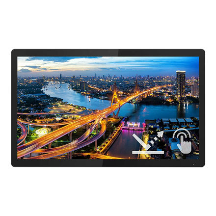 Monitorius Philips 242B1TFL/00 23.8inch 16:9 IPS FHD 60Hz 350cd/m2 D-SUB DVI HDMI DP 2xUSB3.2