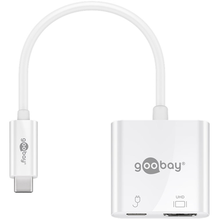 Goobay USB-C HDMI Adapter (4k 60 Hz) 	62110 White