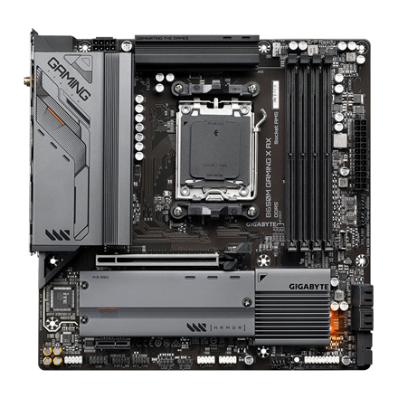 Gigabyte B650M GAMING X AX 1.1 M/B Processor family AMD