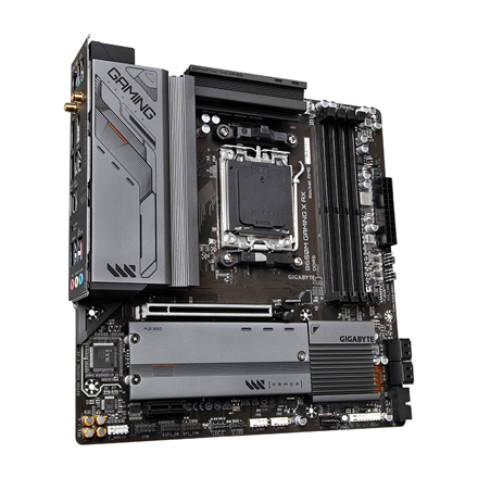 Gigabyte B650M GAMING X AX 1.1 M/B Processor family AMD
