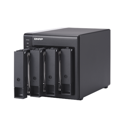 QNAP 4-Bay  TR-004  Up to 4 HDD/SSD Hot-Swap