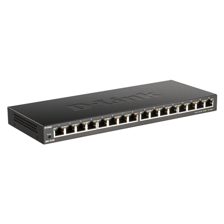 D-Link 16-Port Gigabit Desktop Switch DGS-1016S Unmanaged