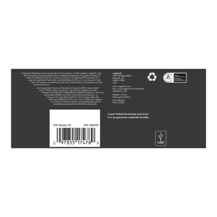 Logitech MX MASTER 3S Wireless Mouse