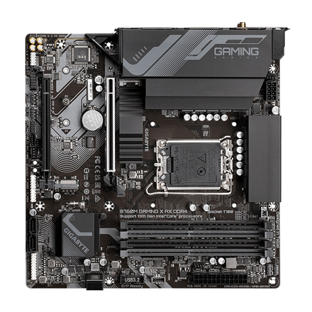 Gigabyte B760M G X AX DDR4 1.0 M/B Processor family Intel