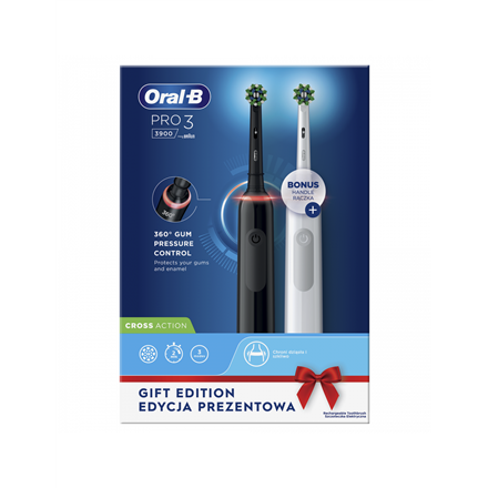 Oral-B Electric Toothbrush Pro3 3900 Cross Action Rechargeable