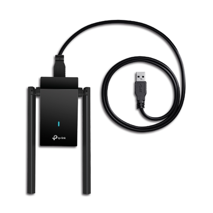 AX1800 Dual Antennas High Gain Wireless USB Adapter | Archer TX20U Plus | 802.11ax | 574+1201 Mbit/s