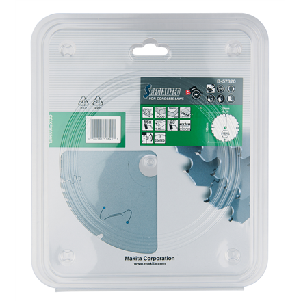 Makita | B-57320 TCT Saw for Wood/MDF/Laminate