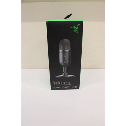 SALE OUT.  Razer | Seiren V2 X | Streaming Microphone | USED AS DEMO | Black