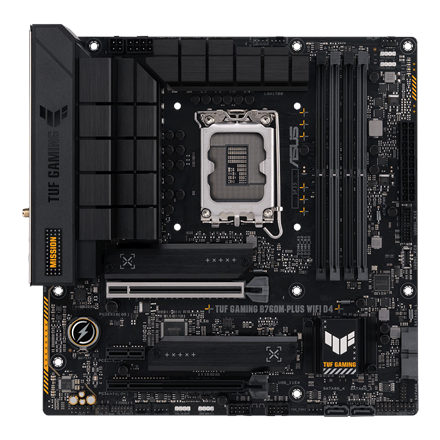 Asus TUF GAMING B760M-PLUS WIFI D4 Processor family Intel