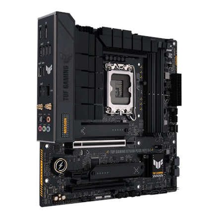 Asus TUF GAMING B760M-PLUS WIFI D4 Processor family Intel