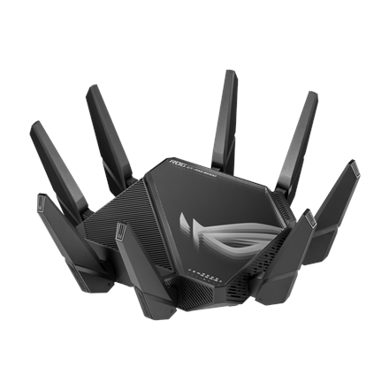 Asus Wifi 6 802.11ax Quad-band Gigabit Gaming Router ROG GT-AXE16000 Rapture  802.11ax