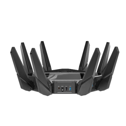 Asus Wifi 6 802.11ax Quad-band Gigabit Gaming Router ROG GT-AXE16000 Rapture  802.11ax